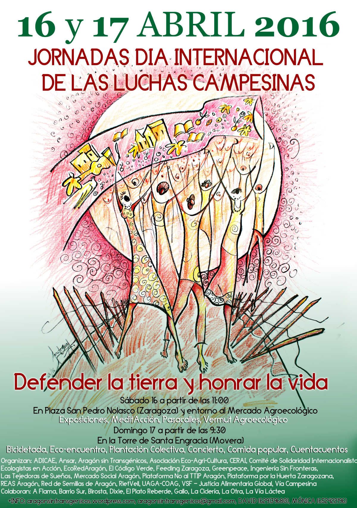 Cartel Lucha Campesina 2016_Baja