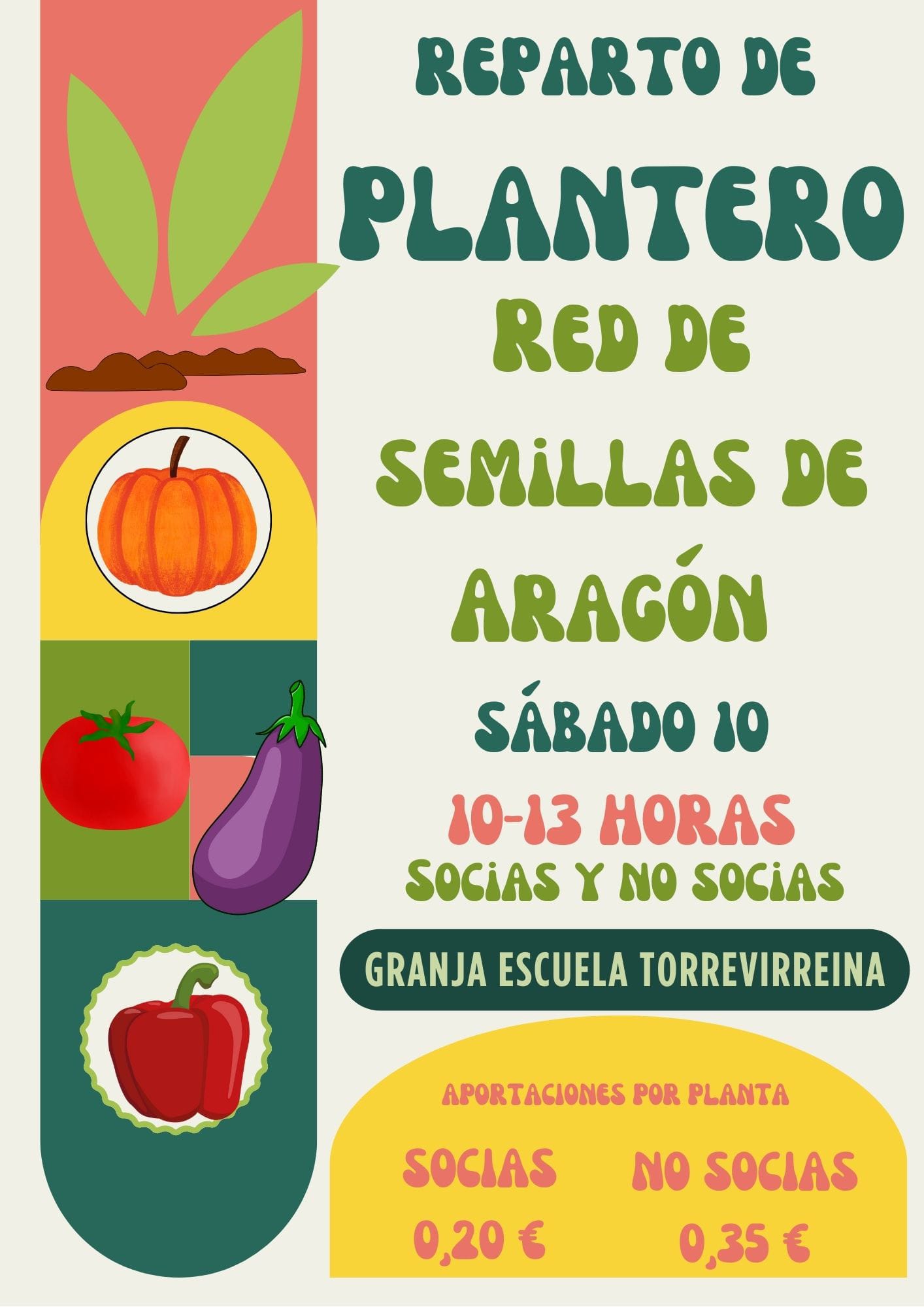 ¡Plantero de variedades tradicionales!