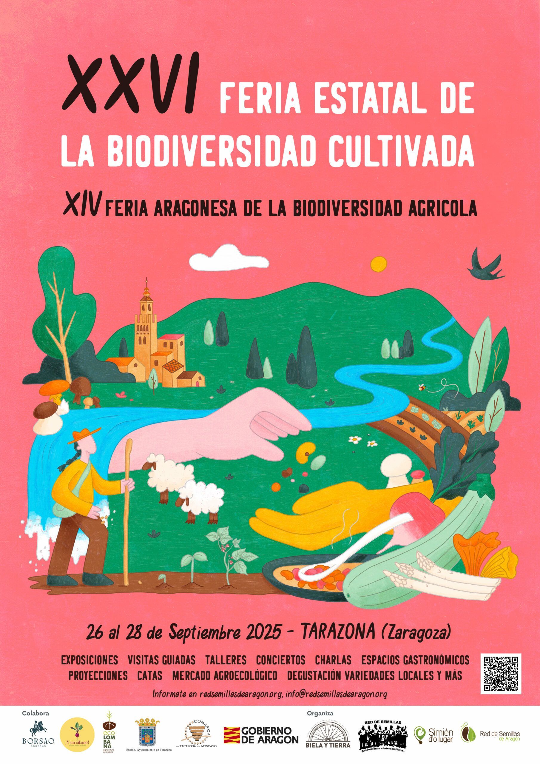 XXVI Feria Estatal de la Biodiversidad Cultivada y XIV Feria Aragonesa de la Biodiversidad Agrícola