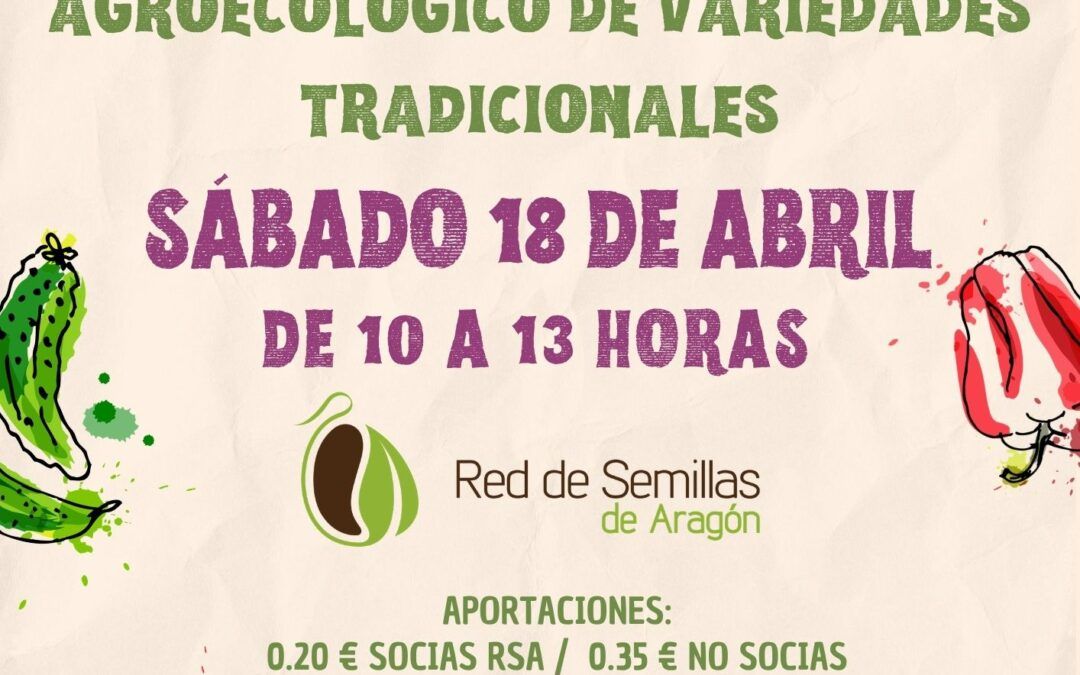 Reparto de plantero agroecológico de variedades tradicionales