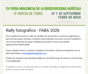 Rally fotogrráfico FABA 2026